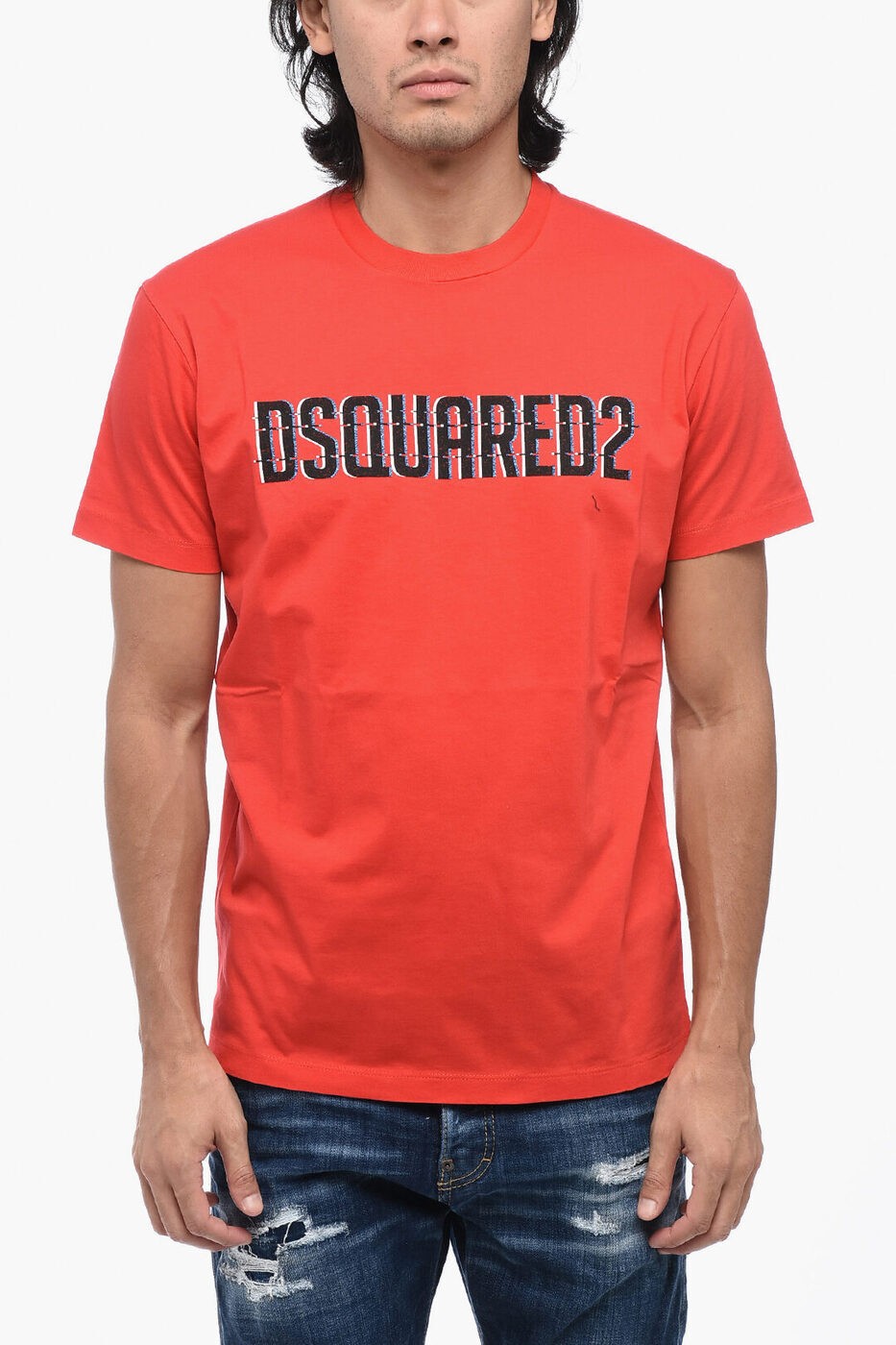 【関税/送料無料】D SQUARED2*ロゴ プラーク Vネック Tシャツ 楽天市場】ディースクエアードvネック tシャツの通販