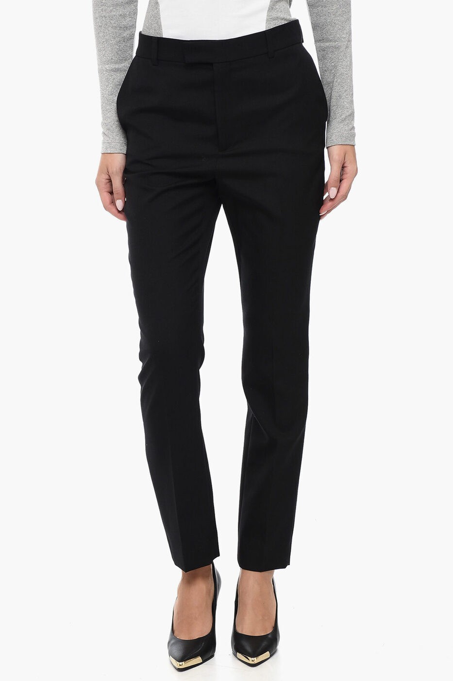 1000OFFݥ!! ꡼ CELINE ܥ ѥ ǥ Trousers WOOL GABARDINE ...