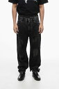 ドルチェ&ガッバーナ DOLCE&GABBANA デニム メンズ Jeans STONE WASHED DISTRESSED DENIMS WITH MONOGRAM SILK DETAILS 22 GV4VXD G8JW3 S9001 関税 送料無料 ラッピング無料 2020AW dk