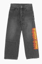 【三連休限定1000円OFF】 パーム・エンジェルス PALM ANGELS レギュラーフィットジーンズ デニム ガールズ Regular fit jeans DARK WASH JEANS PBYA002F23 DEN001 1025 関税 送料無料 ラッピング無料 2020AW dk