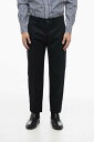 【1000円OFFクーポン配布中!!】 ナイン イン ザ モーニング NINE IN THE MORNING ズボン パンツ メンズ Trousers WOOL NIKOLAS PANTS WITH FRONT BUTTONING KS92M04NAVY 0060 関税 送料無料 ラッピング無料 2020AW dk