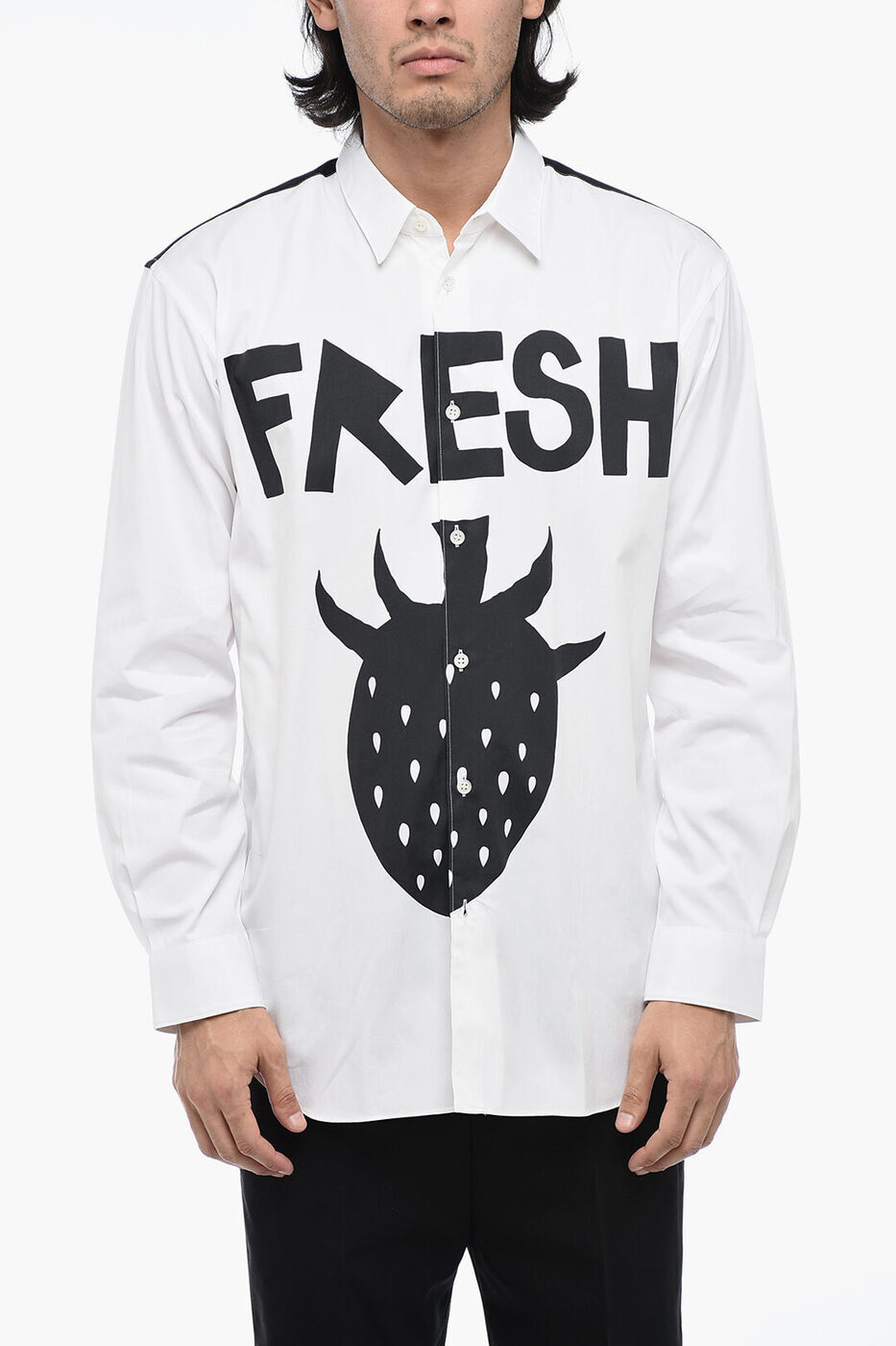 【ブラックフライデー！クーポン配布中】 コム デ ギャルソン COMME DES GARCONS シャツ メンズ クリスマス Shirts PRINTED WESTFALL SHIRT FK-B01661051000 WB 関税 送料無料 ラッピング無料 2020SS dkのサムネイル