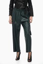 【三連休限定1000円OFF】 メゾン マルジェラ MAISON MARGIELA ズボン パンツ レディース Trousers MM6 ECO-LEATHER PANTS WITH ELASTIC WAISTBAND S52KA0423 S53057 632 関税 送料無料 ラッピング無料 2020SS dk