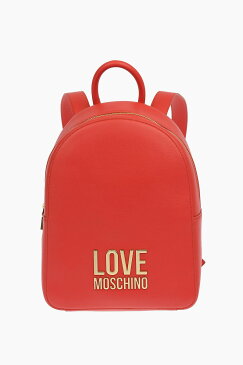 MOSCHINO モスキーノ Red バックパック JC4109PP1CLJ050A レディース LOVE FAUX LEATHER GOLD METAL LOGO BACKPACK 【関税・送料無料】【ラッピング無料】 dk