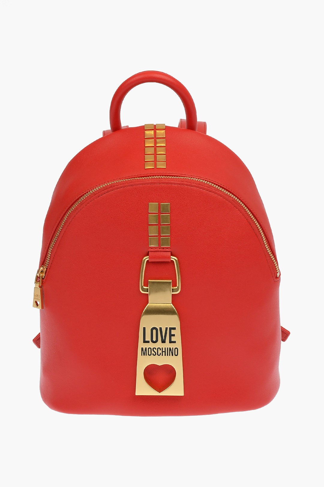 MOSCHINO モスキーノ Red バックパック JC4087PP1CLN0500 レディース LOVE FAUX LEATHER OVERSIZE ZIP BACKPACK 【関税・送料無料】【ラッピング無料】 dk