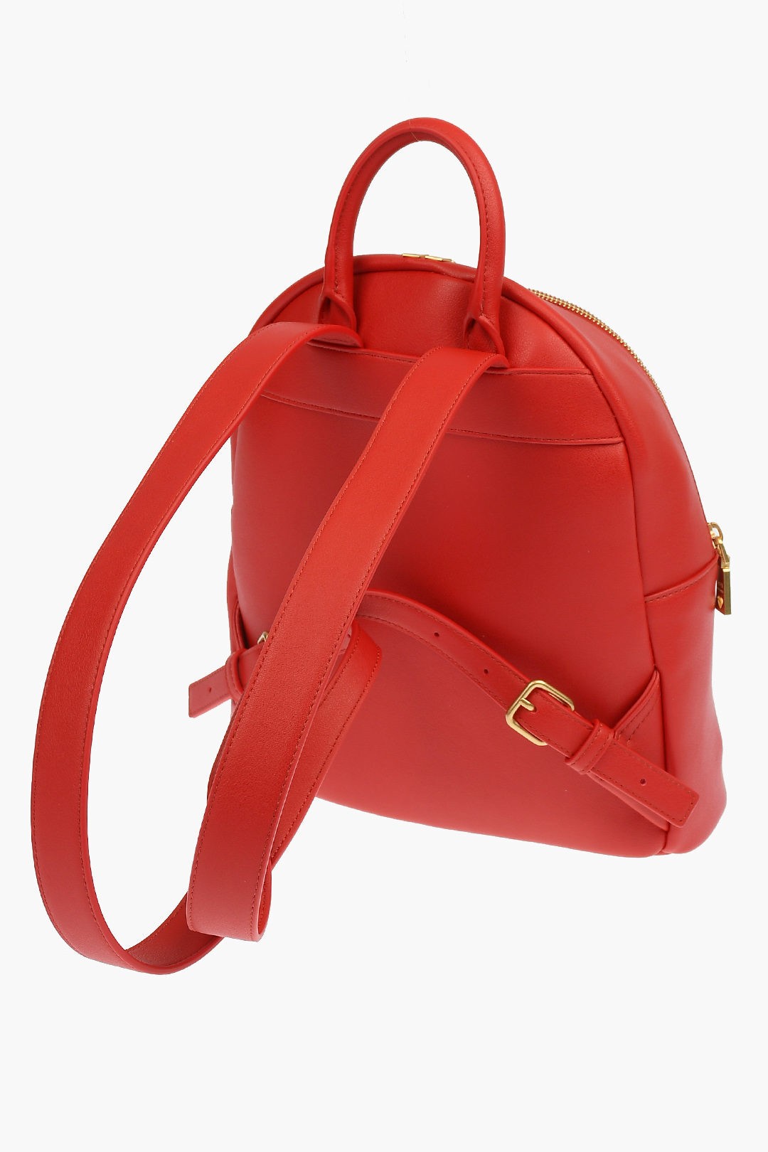 MOSCHINO モスキーノ Red バックパック JC4087PP1CLN0500 レディース LOVE FAUX LEATHER OVERSIZE ZIP BACKPACK 【関税・送料無料】【ラッピング無料】 dk