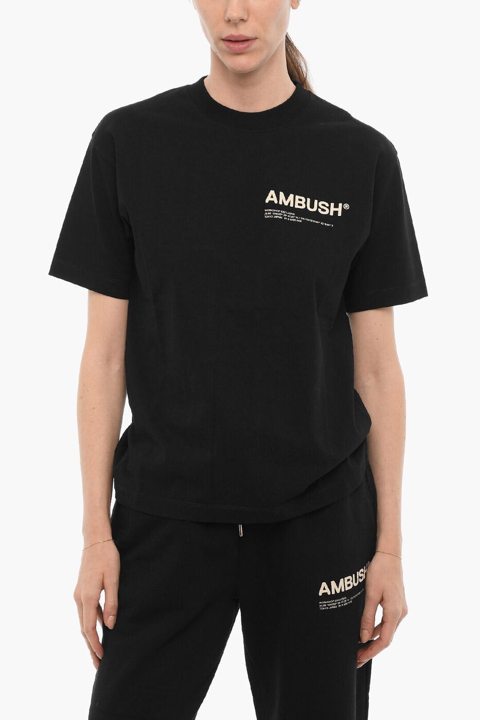 Tシャツ・カットソー AMBUSH TOP (BMAA001S24JER001 1010) 楽天市場】アンブッシュ tシャツ(レディースファッション)の通販