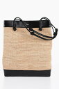 【三連休限定1000円OFF】 ジルサンダー JIL SANDER バッグ レディース Business bags LEATHER EDGED BASE RAFIA SHOPPING BAG J06WC0001 P4997 102 関税 送料無料 ラッピング無料 2020SS dk