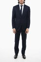 コルネリアーニ CORNELIANI フォーマル スーツ メンズ Formal Outfits VIRGIN WOOL LEADER SUIT WITH FLAP POCKETS 947268 9318751 002 関税 送料無料 ラッピング無料 2020AW dk