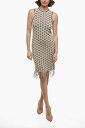 【1000円OFFクーポン配布中!!】 ドド バー オア DODO BAR OR ワンピース ドレス レディース Dresses STRETCHY GEOMETRIC MINI DRESS WITH SWAROVSKI APPLICATION DBO5030 BROWN 関税 送料無料 ラッピング無料 2020AW dk