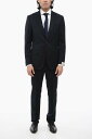 【1000円OFFクーポン配布中!】 コルネリアーニ CORNELIANI フォーマル スーツ メンズ Formal Outfits 2 BUTTON LEADER VIRGIN WOOL SUIT WITH FLAP POCKETS 947268 9318751 001 関税 送料無料 ラッピング無料 2020AW dk