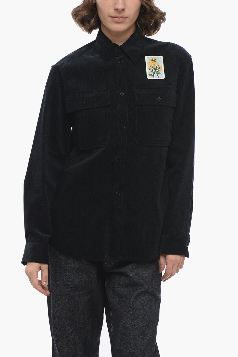 1000OFFݥ!! 륵 JIL SANDER  ǥ Shirts CORDUROY OVERSH...