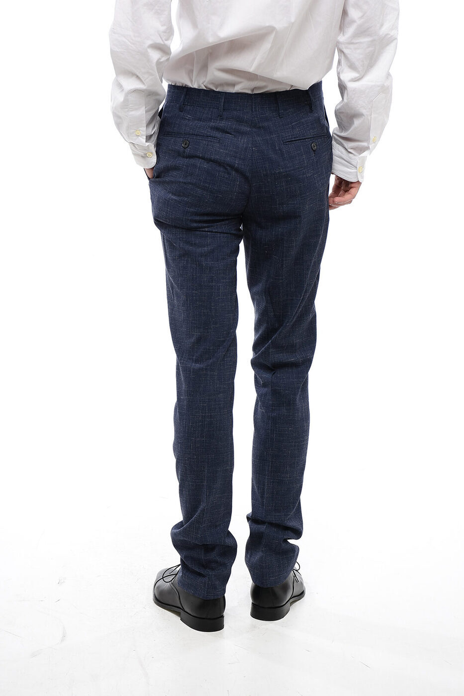コルネリアーニ CORNELIANI ズボン パンツ メンズ Trousers CC COLLECTION 4-POCKETED RIGHT SILK BLEND PANTS 855R05 0287215 001 関税 送料無料 ラッピング無料 2020AW dk