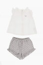 イルグッフォ IL GUFO ロングドレス ドレス ガールズ Long dresses LINEN SHORTS AND DRESS SET P23DP424L1012062 関税 送料無料 ラッピング無料 2020SS dk