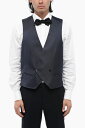 コルネリアーニ CORNELIANI フォーマル スーツ メンズ Formal Outfits SILK DOUBLE BREASTED WAISTCOAT WITH MARTINGALE 85C080 0117187 001 関税 送料無料 ラッピング無料 2020AW dk