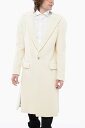 バルマン BALMAIN トレンチ コート メンズ Coats and Trench WOOL BLEND SLIM FIT COAT WITH PADDED SHOULDERS YH0UB071WB54 0FA 関税 送料無料 ラッピング無料 2020SS dk