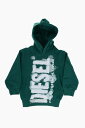 【土日限定1000円OFF】 ディーゼル DIESEL スウェットシャツ スウェット ボーイズ Sweatshirts OVERSIZED SHOODGINNE5 HOODIE WITH MAXI PRINT J01115 KYAU6 K572 関税 送料無料 ラッピング無料 2020AW dk