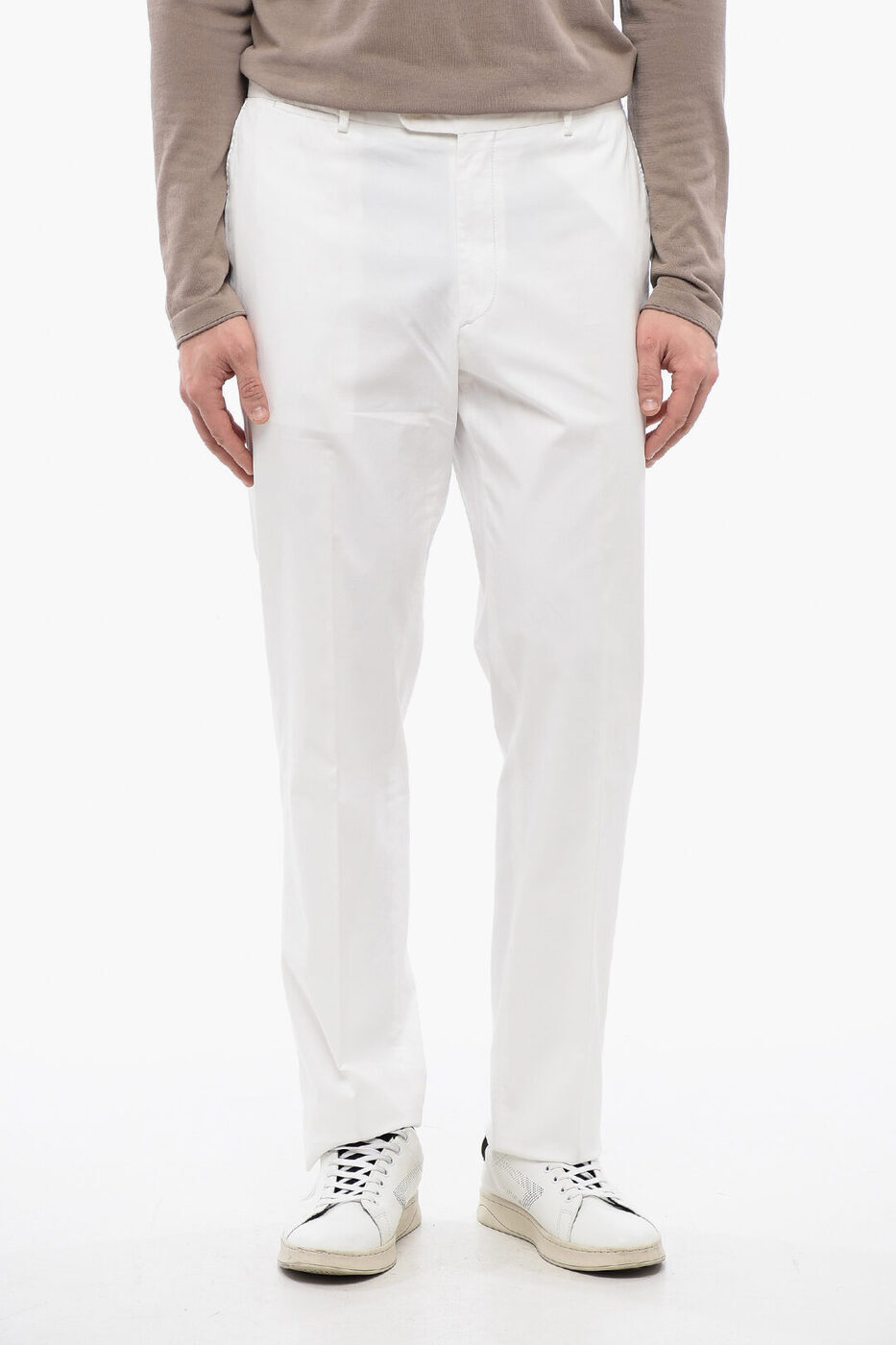 ͥꥢ CORNELIANI ܥ ѥ  Trousers ID STRETCH COTTON IDENTITY STR...