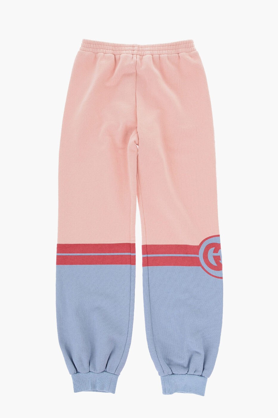 Baby cotton jogging pant in dark blue | GUCCI® US