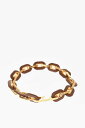 【三連休限定1000円OFF】 ジルサンダー JIL SANDER ジュエリー レディース Jewelry LEATHER AND BRASS PRECIOUS WILDNESS CHAIN BRACELET J11UY0017 J12022 200 関税 送料無料 ラッピング無料 2020SS dk