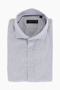 【本日ポイント4倍!!】 コルネリアーニ CORNELIANI シャツ メンズ Shirts ID PINSTRIPED COTTON BLEND SHIRT 73P128_4111562 081 関税 送料無料 ラッピング無料 2020AW dk
