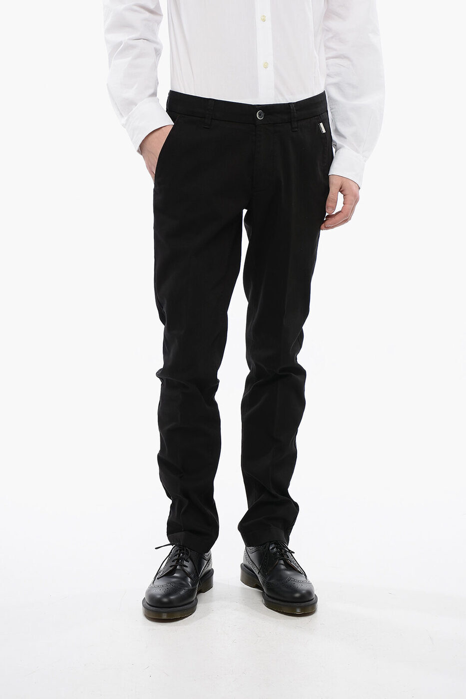 ͥꥢ CORNELIANI ܥ ѥ  Trousers ID HOPSACK COTTON CHINOS PANTS...