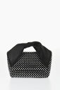 【三連休限定1000円OFF】 ジェイ ダブリュー アンダーソン J.W. ANDERSON バッグ レディース Business bags LEATHER MIDI TWISTER HANDBAG EMBELLISHED WITH RHINESTONES HB0502 LA0225 999 BLACK 関税 送料無料 ラッピング無料 2020SS dk