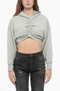 パーム エンジェルス PALM ANGELS トレーナー レディース Sweatshirts COTTON CROPPED HOODIE PWBB068F23FLE0010876 関税 送料無料 ラッピング無料 2020SS dk