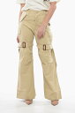 アール サーティーン R13 ズボン パンツ レディース Trousers HIGH WAISTED LIGHTWEIGHT COTTON CARGO PANTS R13WR243-R318B 0 LT KHAKI 関税 送料無料 ラッピング無料 2020SS dk