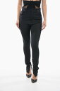 バレンシアガ BALENCIAGA ズボン パンツ レディース Trousers ANKLE ZIP 5 POCKETS STRETCH LEGGINGS PANTS 704752 TVK15 1000 関税 送料無料 ラッピング無料 2020AW dk