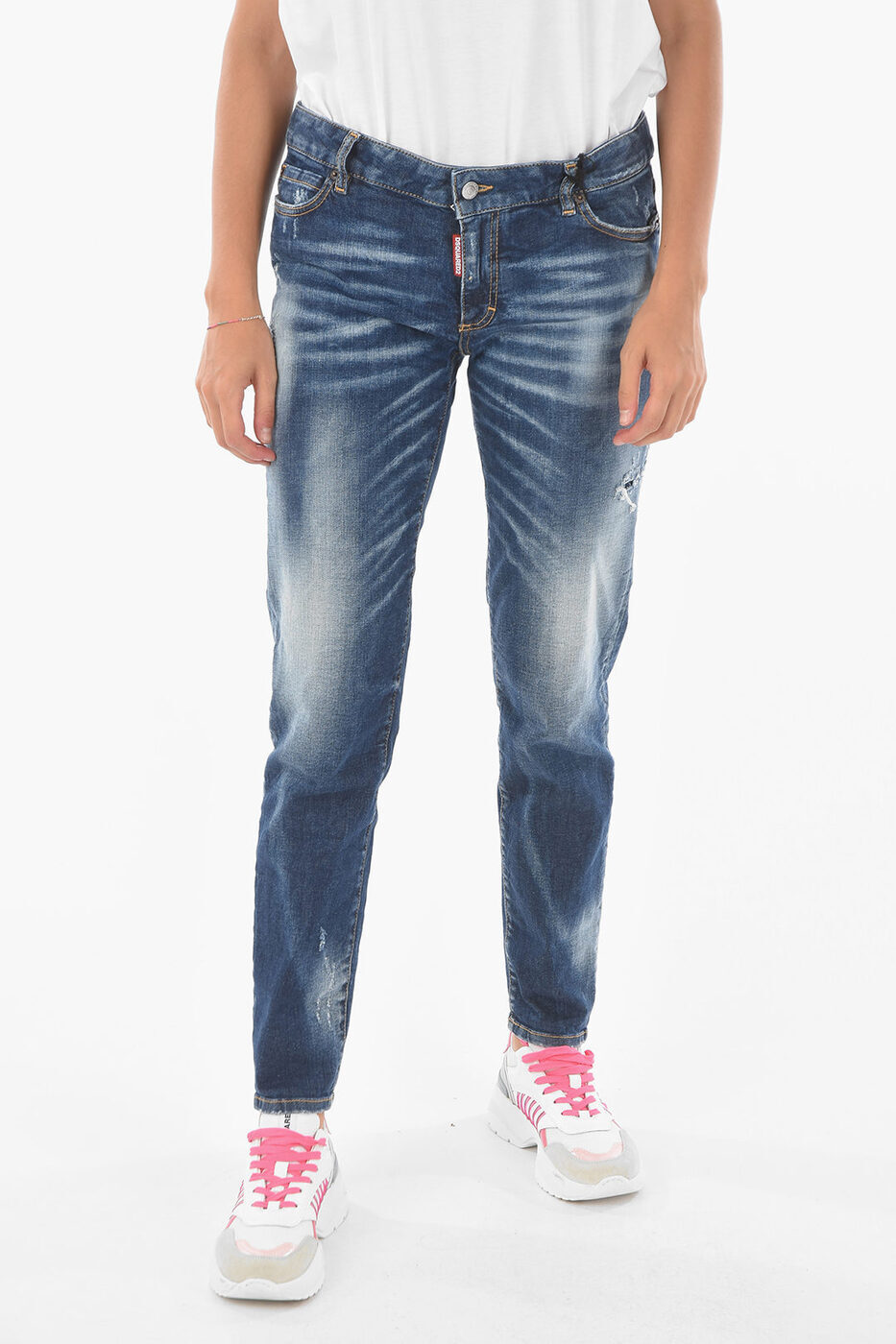 ݥȺ4!! ǥ DSQUARED2 ǥ˥ ǥ Jeans REGULAR WAIST SKINN...