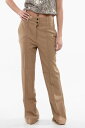 オールセインツ ALLSAINTS ズボン パンツ レディース Trousers HIGH WAIST WOOL BLEND SEVENH PANTS SEVENH WT518Z CAMEL BROWN 関税 送料無料 ラッピング無料 2020SS dk