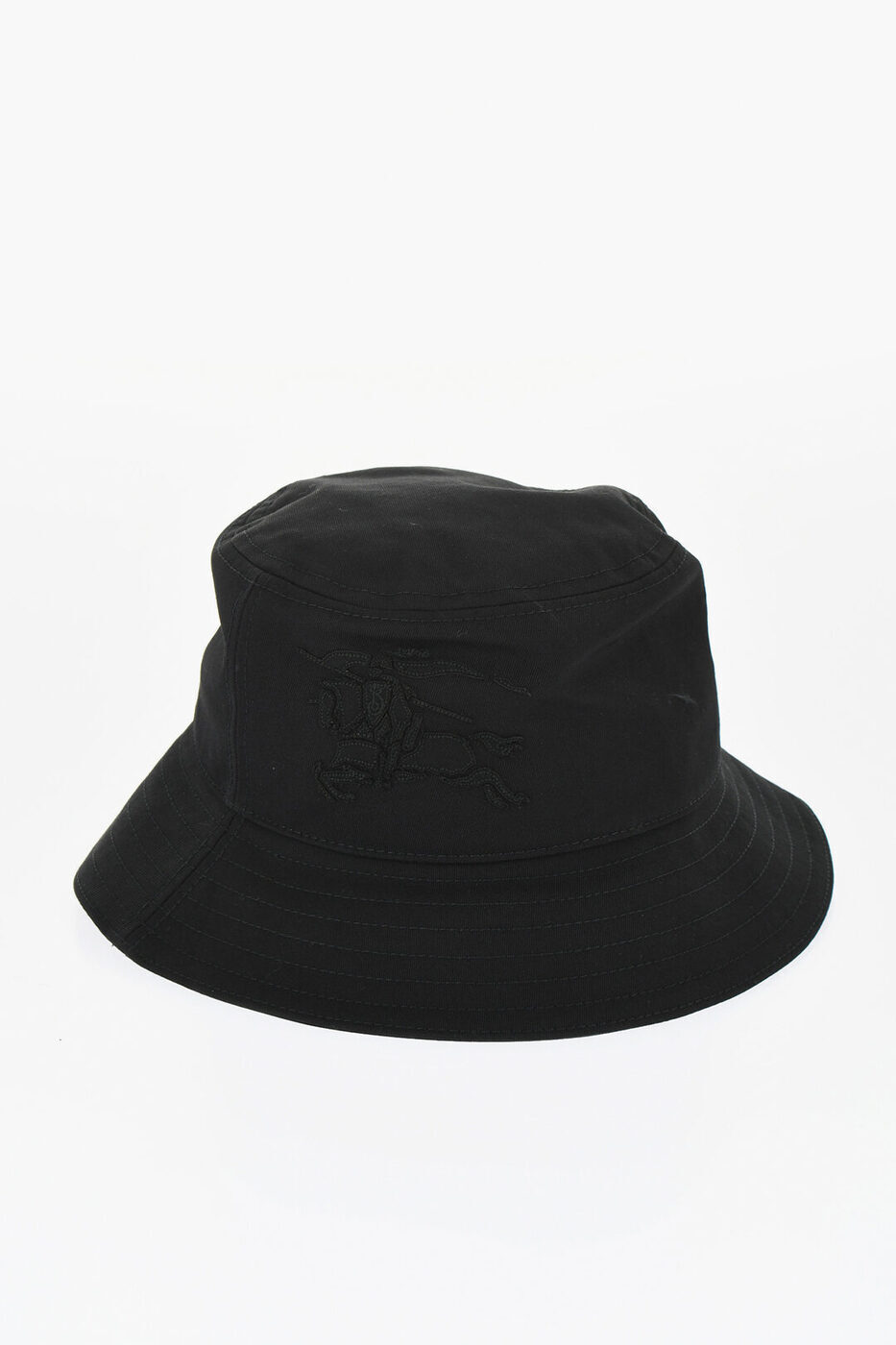 楽天BRANDSHOP・クラージュ楽天市場店バーバリー BURBERRY ハット 帽子 メンズ Hats SOLID COLOR BUCKET HAT WITH EMBROIDERED LOGO 8085734 A1189 BLACK 関税 送料無料 ラッピング無料 2020SS dk