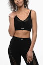 オフホワイト OFF WHITE Tシャツ トップス レディース T-shirts and tops SEAMLESS SPORTY BRA WITH PERFORATED DETAILING OWVO088S24KNI0011001 関税 送料無料 ラッピング無料 2020SS dk