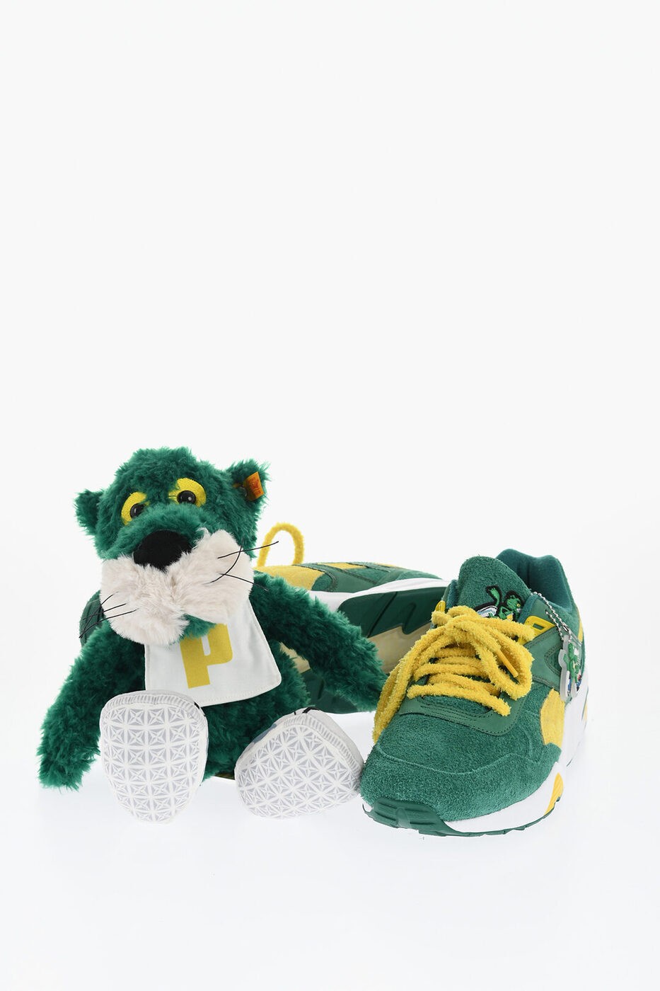 ס PUMA ˡ  Sneakers STEIFF TWO-TONE FUZZY SUEDE SNEAKERS WITH ...