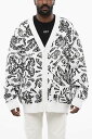 オフホワイト OFF WHITE セーター ニットウェア メンズ Knitwear PATTERNED CARDIGAN WITH ZIP DETAIL OMHB028S24KNI0010100 関税 送料無料 ラッピング無料 2020SS dk
