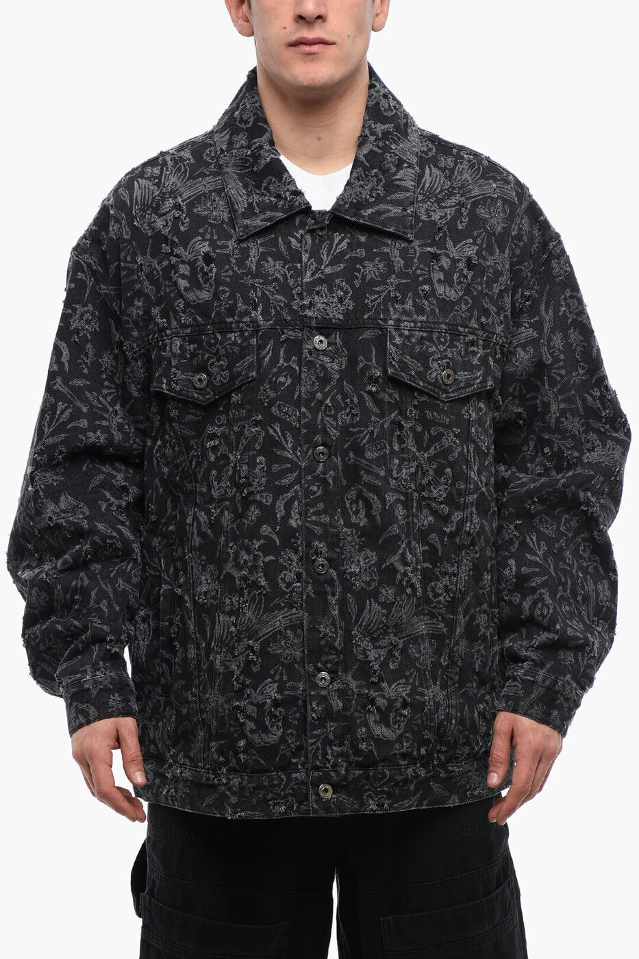 楽天市場】off white オフホワイト デニム ジャケット(コート 楽天市場】off white オフホワイト デニム ジャケット(コート