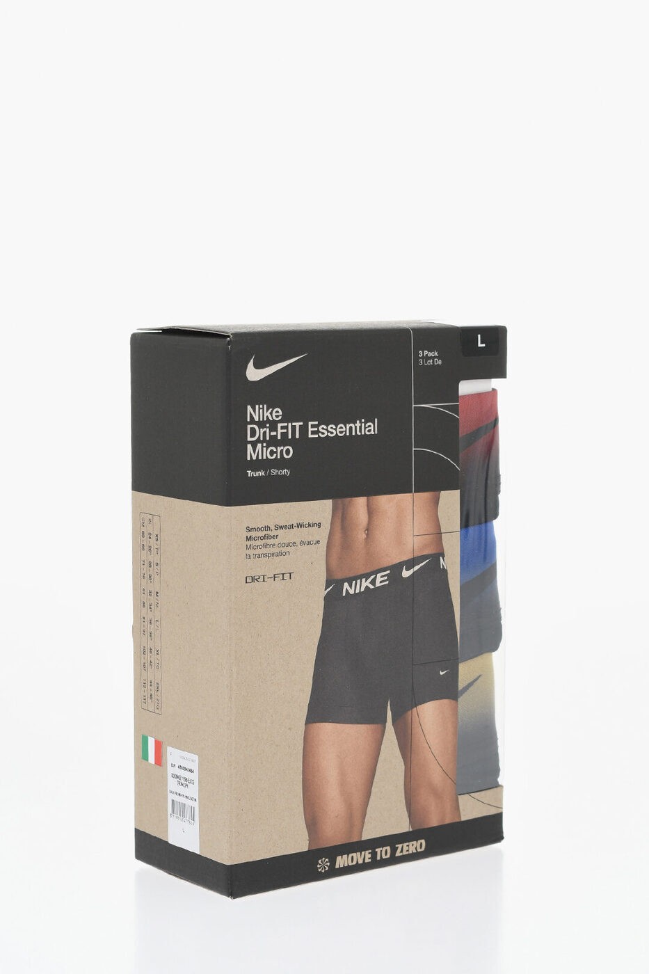 ʥ NIKE   Underwear DRI-FIT 3 PAIRS OF BOXERS SET WITH GRAD...