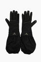 【三連休限定1000円OFF】 プラダ PRADA ハイテクアクセサリー ファッション小物 レディース Hi-tech accessories LEATHER AND NYLON GLOVERS WITH EMBOSSED LOGO 1GG181038 F0632 関税 送料無料 ラッピング無料 2020SS dk