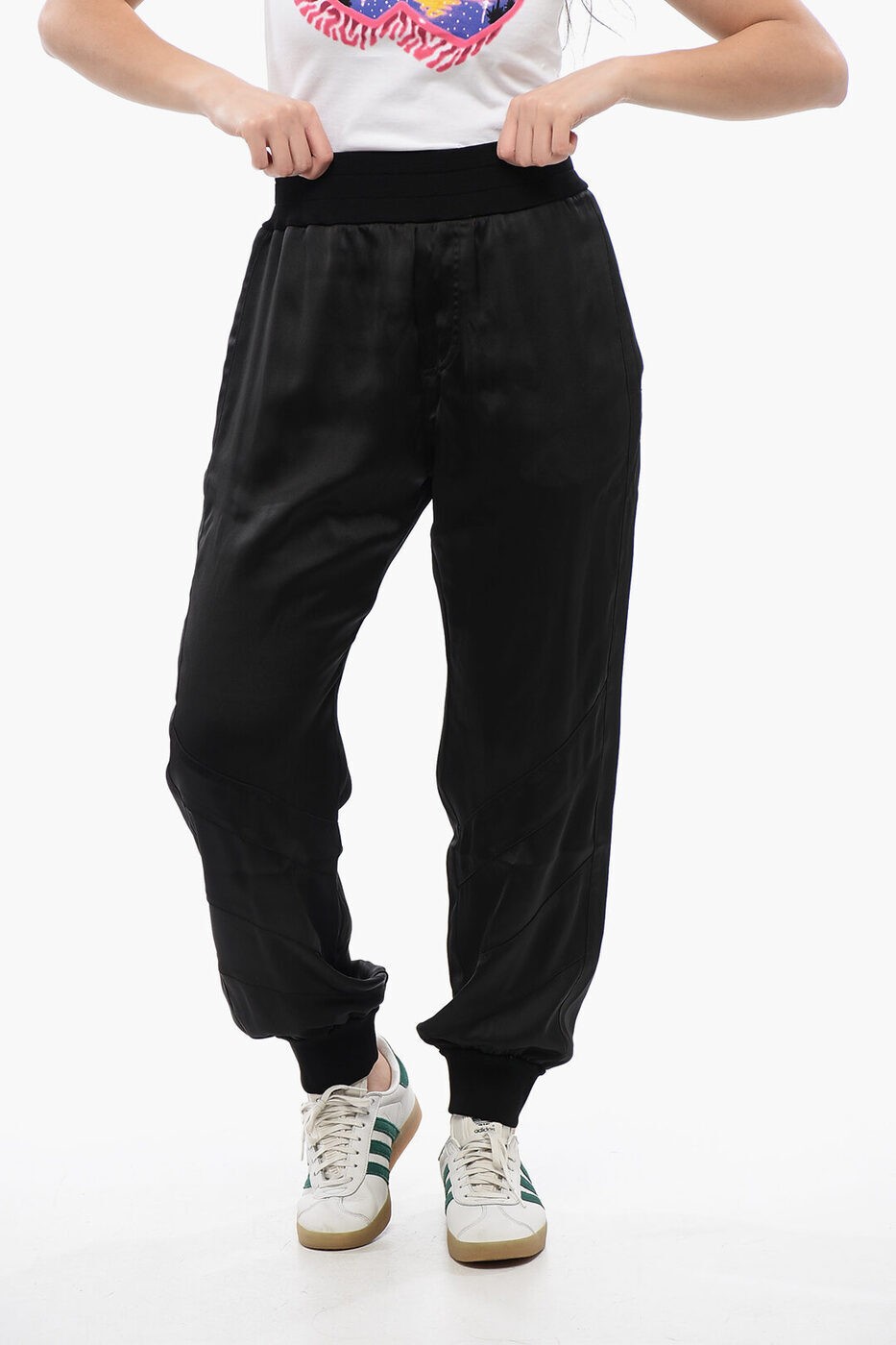 ǥ DSQUARED2 ܥ ѥ ǥ Trousers SATIN UNDER THE BRIDGE TRAC...