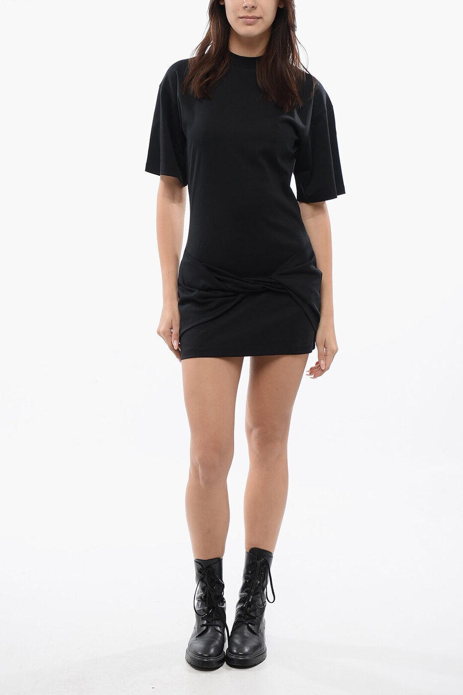 【本日ポイント最大4倍!!】 オフホワイト OFF WHITE ワンピース ドレス レディース Dr