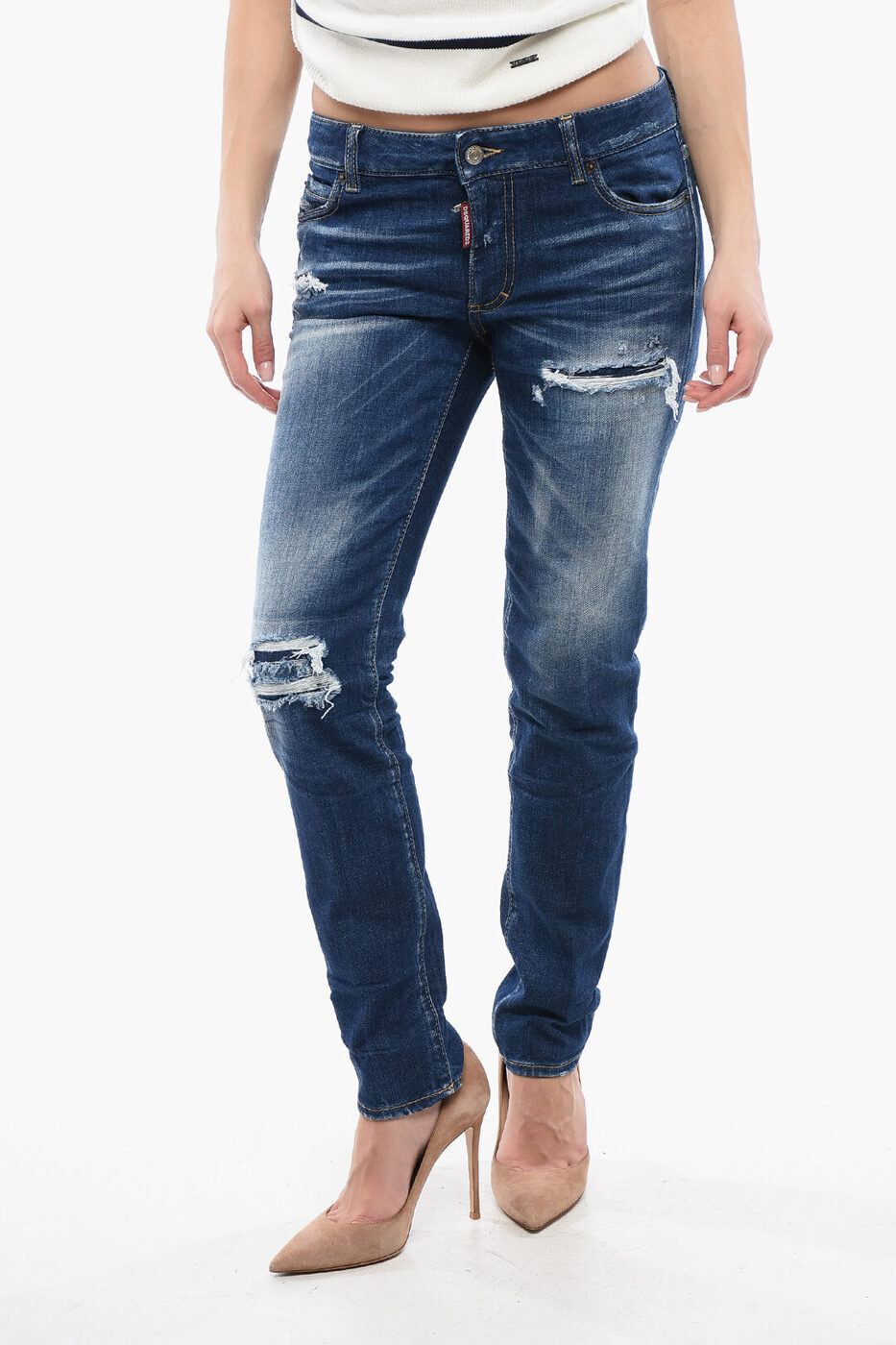 ǥ DSQUARED2 ǥ˥ ǥ Jeans DARK WASH JENNIFER FIT DENIMS 15CM...