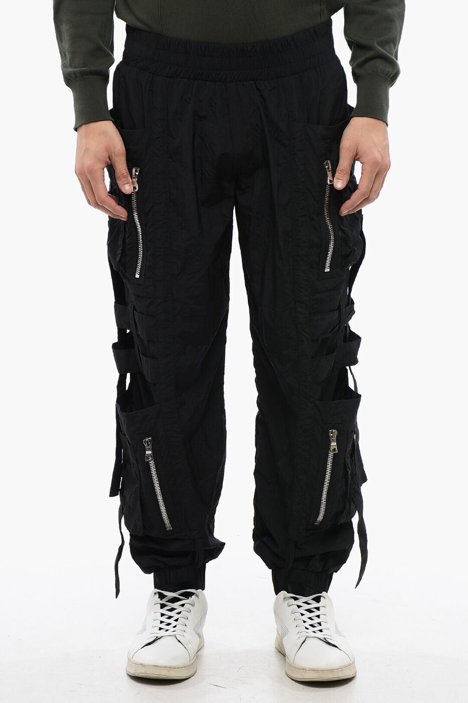 【関税込み】Balmain ブラック ロゴパッチ カーゴパンツ 楽天市場】バルマン カーゴ(メンズファッション)の通販