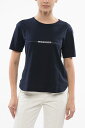 ウールリッチ WOOLRICH Tシャツ トップス レディース T-shirts and tops PENN-RICH PRINTED LOGO COTTON T-SHIRT WITH MICROSTUDS CFWYTE0063FRUT1411 3195 関税 送料無料 ラッピング無料 2020SS dk