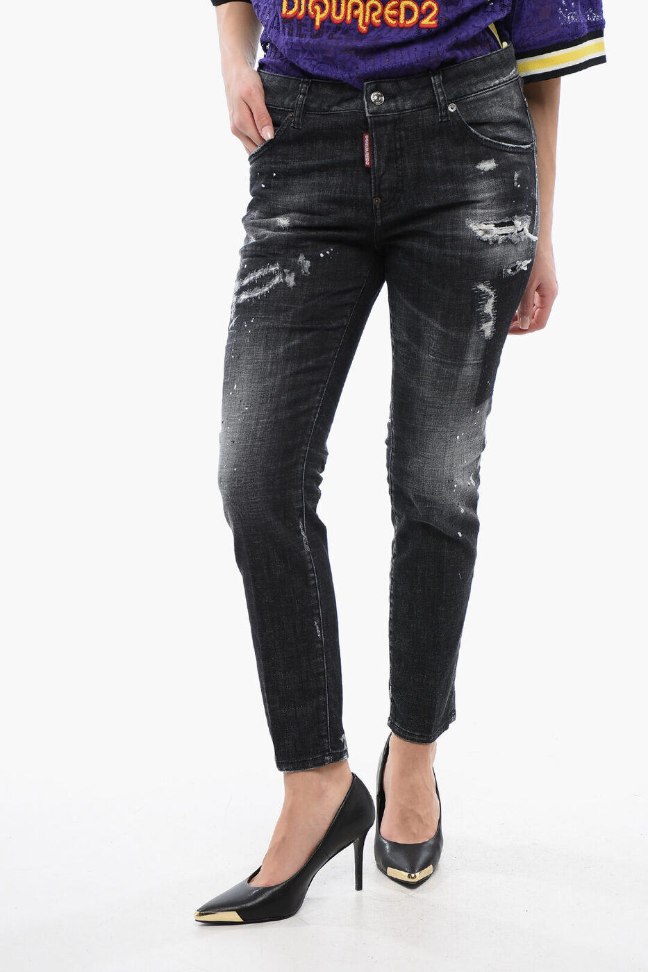 ݥȺ4!! ǥ DSQUARED2 ǥ˥ ǥ Jeans DISTRESSED COOL GIR...