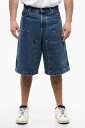 【本日ポイント4倍!!】 パーム エンジェルス PALM ANGELS デニム メンズ Jeans MULTIPOCKETED MID WASH DENIM SHORTS PMYC005R24DEN0014010 関税 送料無料 ラッピング無料 2020SS dk