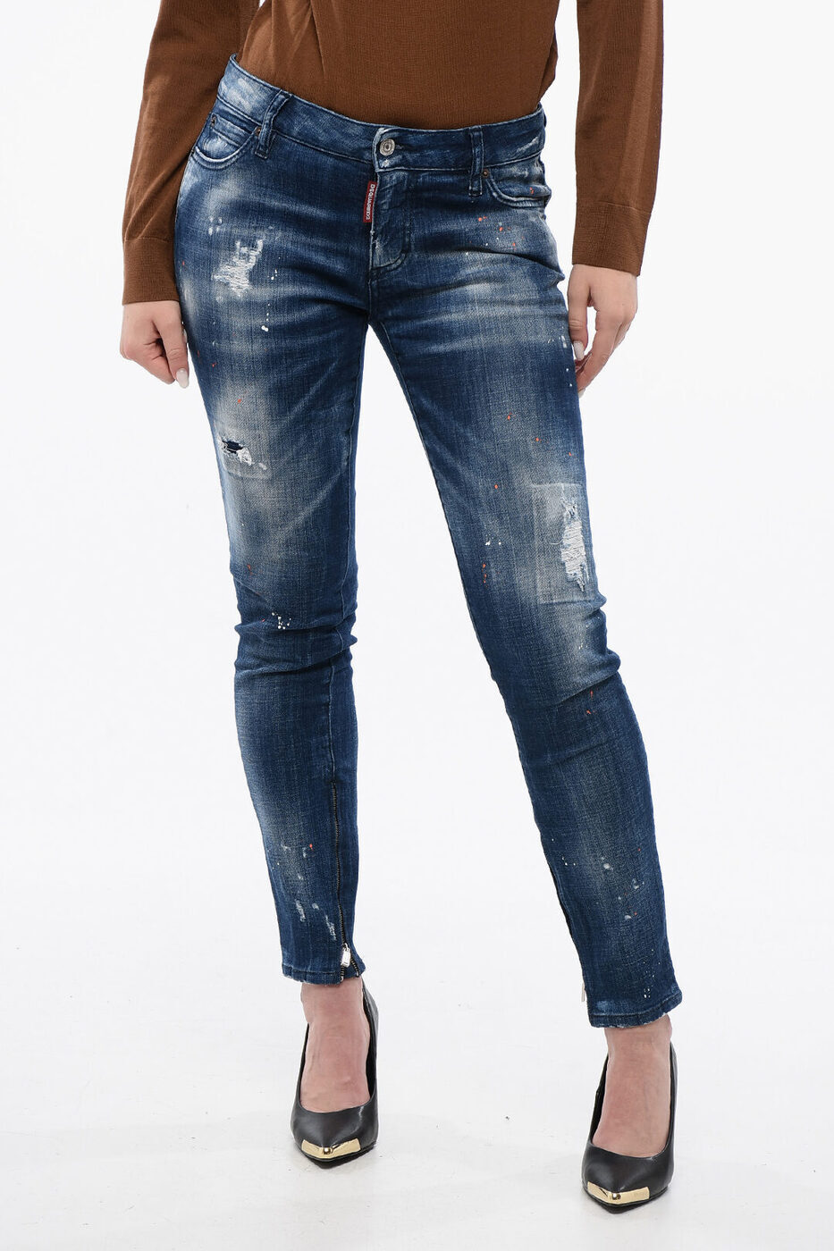 ݥȺ4!! ǥ DSQUARED2 ǥ˥ ǥ Jeans VINTAGE EFFECT SKIN...
