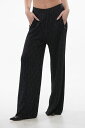 【本日ポイント4倍!!】 パーム エンジェルス PALM ANGELS ズボン パンツ レディース Trousers MONOGRAM LUREX PANTS WITH ELASTIC WAISTBAND PWHG027R24KNI001 1010 関税 送料無料 ラッピング無料 2020SS dk