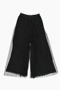 ディオール DIOR ズボン パンツ ガールズ Trousers SHEER FLARED PANTS WITH PLEATS 4SBM11PANJPL 900 関税 送料無料 ラッピング無料 2020SS dk