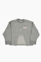 【三連休限定1000円OFF】 パーム・エンジェルス PALM ANGELS クルーネックスウェットシャツ トレーナー ガールズ Crew neck sweatshirts LUREX CREW-NECK SWEATSHIRT WITH BACK SLIT PGBA011S24FLE002 0630 関税 送料無料 ラッピング無料 2020SS dk